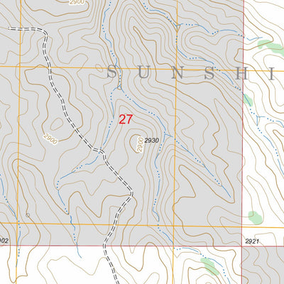 US Forest Service - Topo Boyce Creek East, ND FSTopo Legacy digital map
