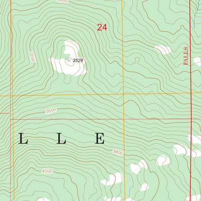 US Forest Service - Topo Boyds, WA FSTopo Legacy digital map