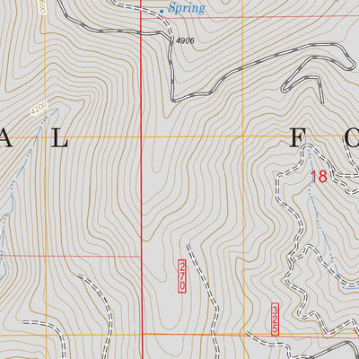 US Forest Service - Topo Boyer Mountain, WA FSTopo Legacy digital map