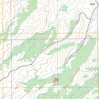 US Forest Service - Topo Braae, WY FSTopo Legacy digital map