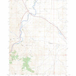 US Forest Service - Topo Bradbury Flat, ID FSTopo Legacy digital map