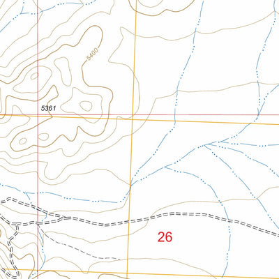 US Forest Service - Topo Bradbury Flat, ID FSTopo Legacy digital map