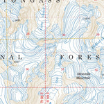 US Forest Service - Topo Bradfield Canal A-1, AK FSTopo Legacy digital map