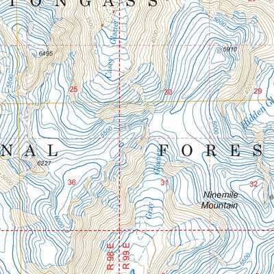 US Forest Service - Topo Bradfield Canal A-1, AK FSTopo Legacy digital map