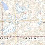 US Forest Service - Topo Bradfield Canal A-3, AK FSTopo Legacy digital map
