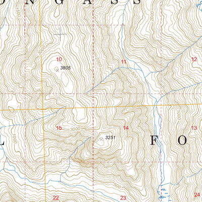 US Forest Service - Topo Bradfield Canal A-4, AK FSTopo Legacy digital map