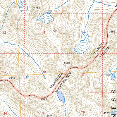 US Forest Service - Topo Bradfield Canal A-5, AK FSTopo Legacy digital map