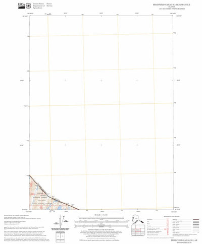 US Forest Service - Topo Bradfield Canal B-2, AK FSTopo Legacy digital map