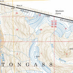 US Forest Service - Topo Bradfield Canal B-3, AK FSTopo Legacy digital map