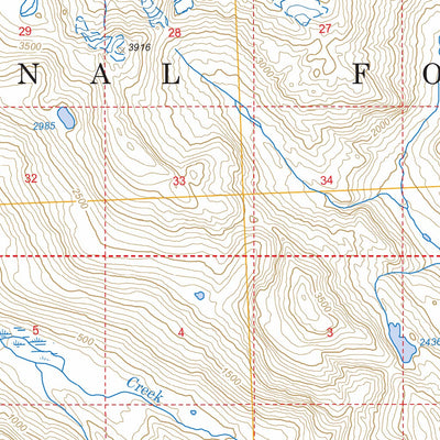 US Forest Service - Topo Bradfield Canal B-6, AK FSTopo Legacy digital map