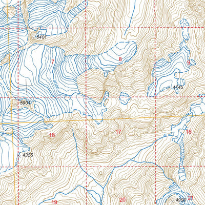 US Forest Service - Topo Bradfield Canal B-6, AK FSTopo Legacy digital map