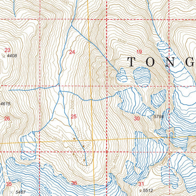 US Forest Service - Topo Bradfield Canal C-5, AK FSTopo Legacy digital map