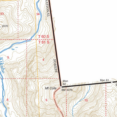US Forest Service - Topo Bradfield Canal C-6, AK FSTopo Legacy digital map