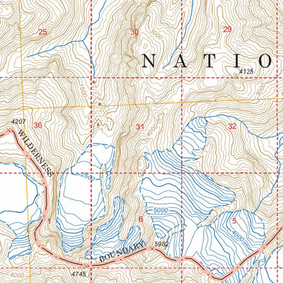 US Forest Service - Topo Bradfield Canal C-6, AK FSTopo Legacy digital map