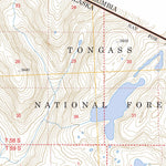 US Forest Service - Topo Bradfield Canal D-6, AK FSTopo Legacy digital map