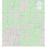 US Forest Service - Topo Bradley, AL FSTopo Legacy digital map