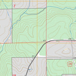 US Forest Service - Topo Bradley, AL FSTopo Legacy digital map