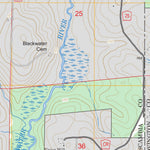 US Forest Service - Topo Bradley, AL FSTopo Legacy digital map