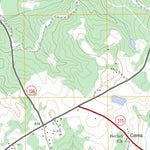 US Forest Service - Topo Bradley, SC FSTopo Legacy digital map