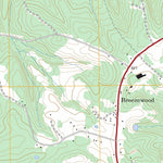 US Forest Service - Topo Bradley, SC FSTopo Legacy digital map