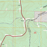 US Forest Service - Topo Bradleyville, MO FSTopo Legacy digital map