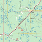 US Forest Service - Topo Bradwell Bay, FL FSTopo Legacy digital map