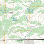 US Forest Service - Topo Branch Mountain, CA FSTopo Legacy digital map
