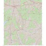 US Forest Service - Topo Branchville, IN FSTopo Legacy digital map
