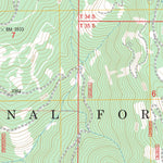 US Forest Service - Topo Brandy Peak, OR FSTopo Legacy digital map