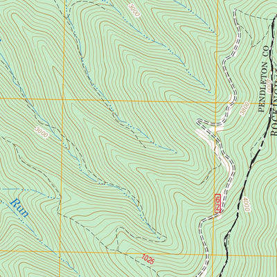 US Forest Service - Topo Brandywine, WV - VA FSTopo Legacy digital map