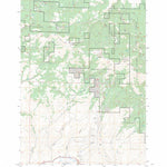 US Forest Service - Topo Brannan Gulch, OR FSTopo Legacy digital map