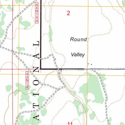 US Forest Service - Topo Bray, CA FSTopo Legacy digital map