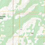 US Forest Service - Topo Bread Springs, NM FSTopo Legacy digital map