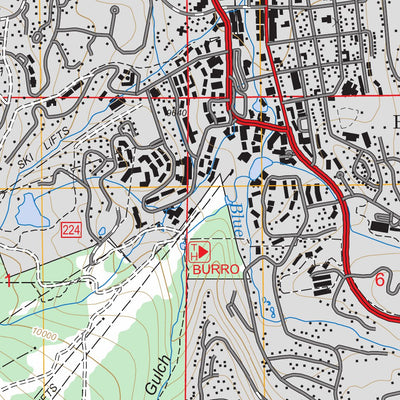US Forest Service - Topo Breckenridge, CO FSTopo Legacy digital map