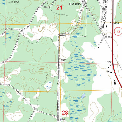 US Forest Service - Topo Breed, WI FSTopo Legacy digital map
