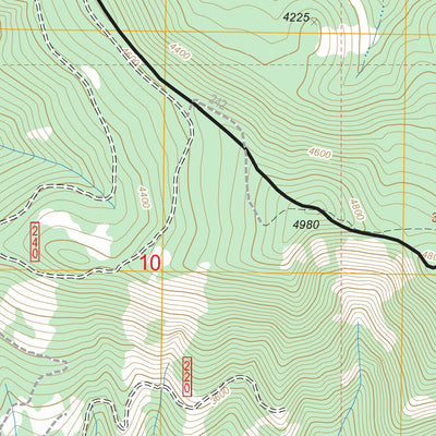 US Forest Service - Topo Breitenbush Hot Springs, OR FSTopo Legacy digital map