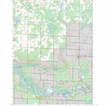 US Forest Service - Topo Brethren, MI FSTopo Legacy digital map