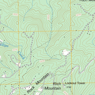US Forest Service - Topo Brevard, NC - SC FSTopo Legacy digital map