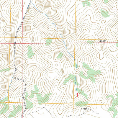US Forest Service - Topo Brewer Reservoir, OR FSTopo Legacy digital map