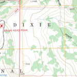 US Forest Service - Topo Brian Head, UT FSTopo Legacy digital map