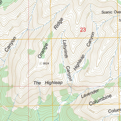US Forest Service - Topo Brian Head, UT FSTopo Legacy digital map