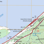 US Forest Service - Topo Bridal Veil, OR - WA FSTopo Legacy digital map