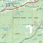 US Forest Service - Topo Bridal Veil, OR - WA FSTopo Legacy digital map