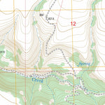 US Forest Service - Topo Bridge Creek, OR FSTopo Legacy digital map