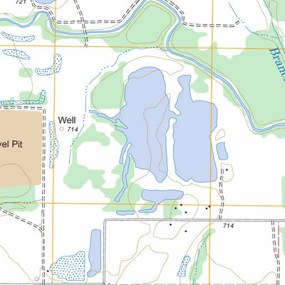 US Forest Service - Topo Bridgeport East, TX FSTopo Legacy digital map