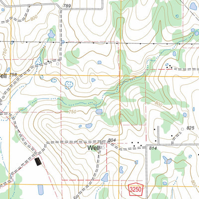 US Forest Service - Topo Bridgeport East, TX FSTopo Legacy digital map