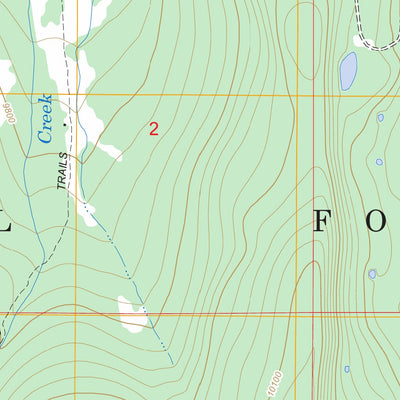 US Forest Service - Topo Bridger Lake, UT - WY FSTopo Legacy digital map