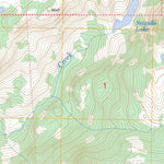 US Forest Service - Topo Bridger Lakes, WY FSTopo Legacy digital map
