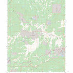 US Forest Service - Topo Bridger Peak, WY FSTopo Legacy digital map