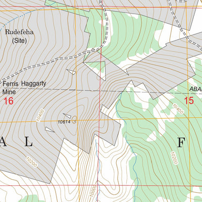 US Forest Service - Topo Bridger Peak, WY FSTopo Legacy digital map